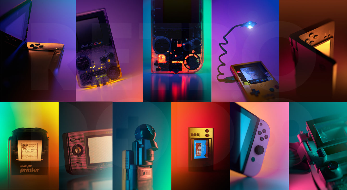 Handheld Consoles Wallpaper Kit (Vertical)